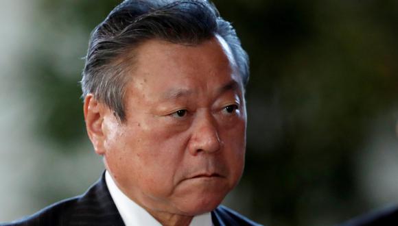 Yoshitaka Sakurada, de 68 años, es el vicepresidente de la oficina estratégica gubernamental para ciberseguridad de Japón y ministro a cargo de los Juegos Olímpicos y Paralímpicos de Tokio-2020. (Reuters)