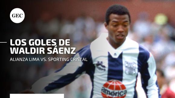 Alianza Lima vs. Sporting Cristal: los goles de Waldir Sáenz a los celestes