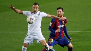 Barcelona 4-1 Huesca: dos goles de Messi para una victoria clave para la lucha por el título de LaLiga