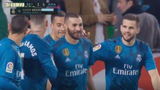 YouTube: Benzema sentenció el partido a favor del Real Madrid con este gol