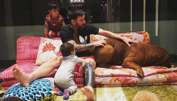 Instagram: la mascota de Messi que causa furor en la red