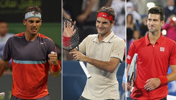 Nadal, Federer y Nole ya tienen rivales para el Australian Open