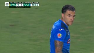 Christian Tabó anotó el 1-0 de Cruz Azul sobre Tigres por la Liga MX | VIDEO