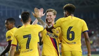 Barcelona se impuso por 2-0 a Vissel Kobe por la Copa Rakuten