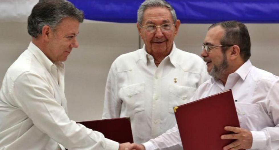 Colombia y las FARC firman acuerdo de paz (EFE)