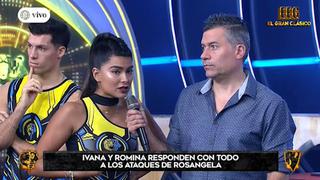 Ivana y Romina responden a los ataques de Rosángela