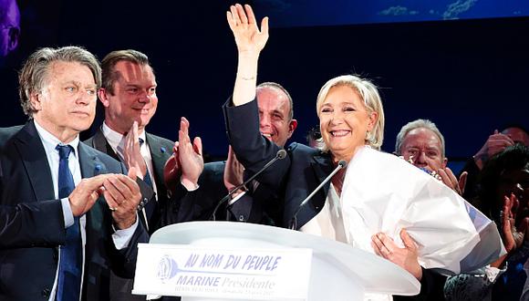 Le Pen llama a "liberar al pueblo francés" tras elecciones