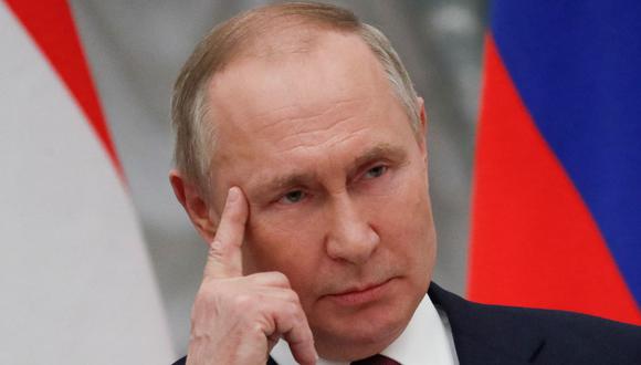 El presidente de Rusia Vladimir Putin. (YURI KOCHETKOV / POOL / AFP).
