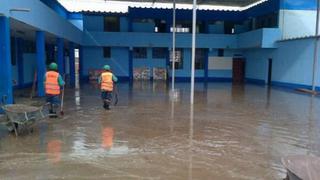 San Martín: inundaciones afectan 39 colegios hasta el momento