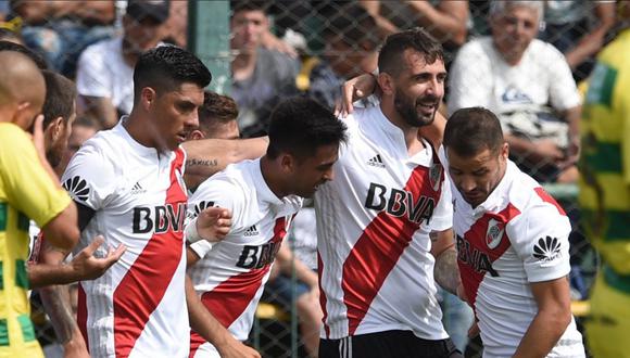 River Plate derrotó de visita a Defensa y Justicia por la Superliga argentina. (Foto: Twitter)