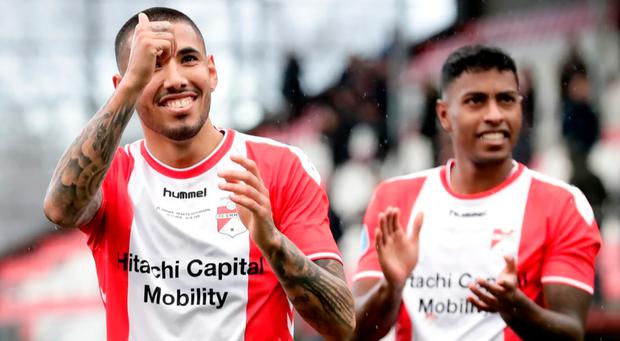 Sergio Peña y Miguel Araujo iniciaron la travesía peruana en el FC Emmen | Foto: Agencias