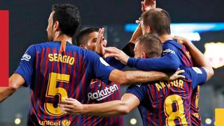 Barcelona ganó la Supercopa de España ante Sevilla en Marruecos