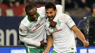 Con gol de Claudio Pizarro, Werder Bremen venció 3-1 al Schalke
