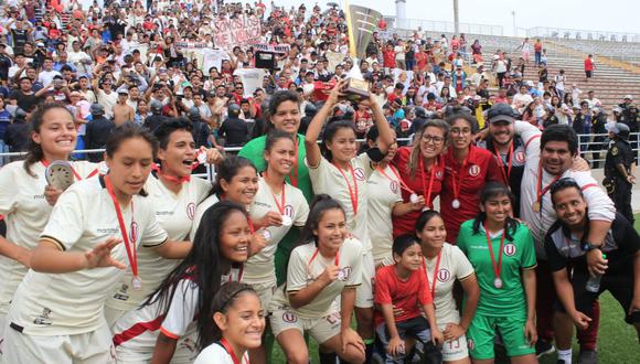 Universitario de Deportes es campeón nacional en fútbol femenino. (Foto: Universitario de Deportes)