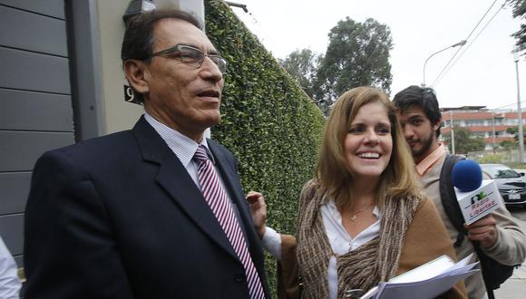 Martín Vizcarra y Mercedes Aráoz, los vicepresidentes elegidos por PPK. (Archivo El Comercio)