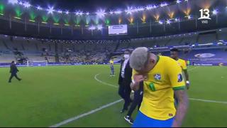 Brasil vs. Argentina: Neymar rompió en llanto tras perder la final de la Copa América | VIDEO