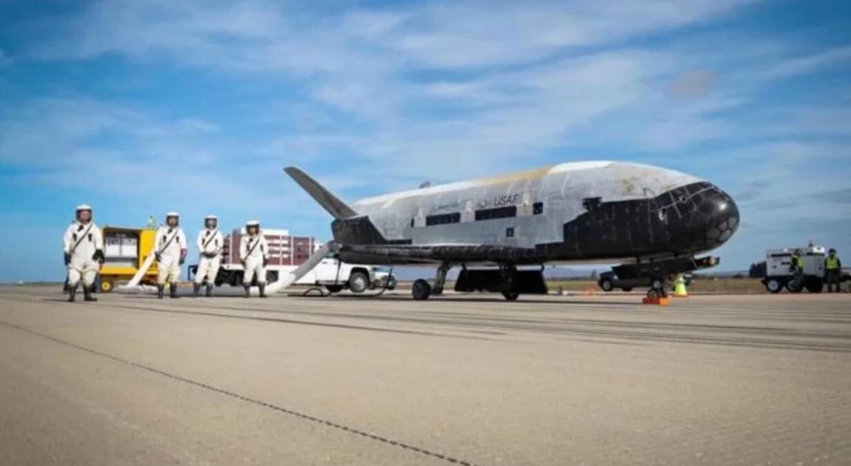 El vehículo no tripulado había partido el 7 de septiembre de 2017. (USA FORCE)