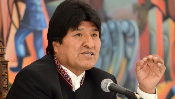 Evo Morales dice que "no está cerrado" el tema marítimo entre Bolivia y Chile (Foto: AFP)