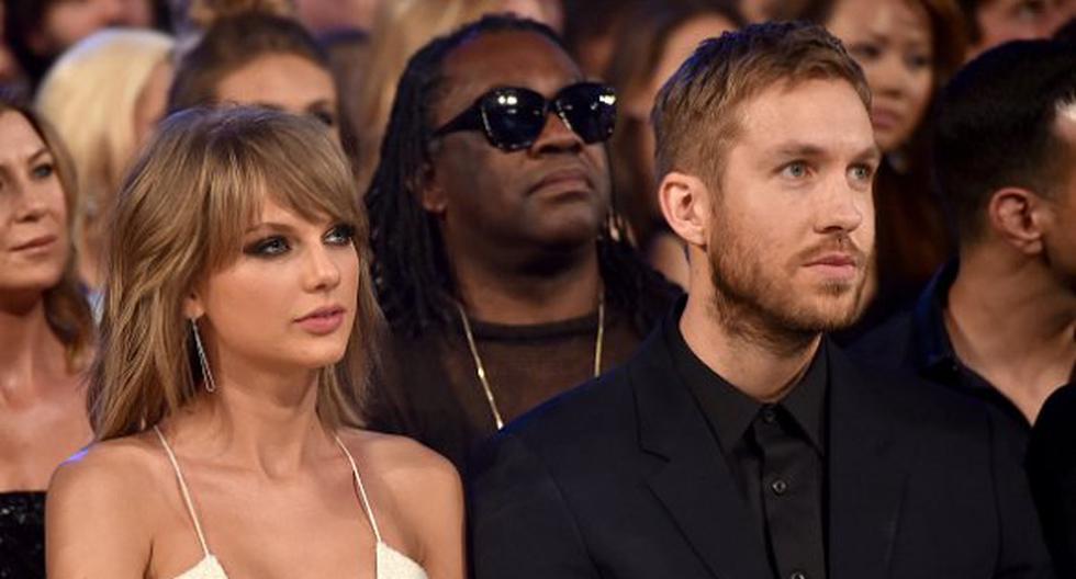 Taylor Swift y Calvin Harris. (Foto: Getty Images)