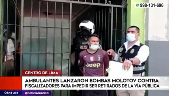 Según la Municipalidad de Lima, el operativo se realizó en el lugar porque el Triángulo de Grau se había convertido en un foco de contagio de COVID-19 debido a la aglomeración de ambulantes.