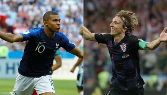 Francia enfrentará este domingo (10:00 a.m.) en el Luzhniki de Moscú por la final del Mundial Rusia 2018. (Foto: AFP).