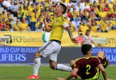 Colombia vs Venezuela: James Rodríguez pone el 1-0 en el Metropolitano de Barranquilla