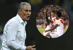 Perú vs Brasil: Tite llenó de elogios a la Selección Peruana previo al partido por Eliminatorias Rusia 2018