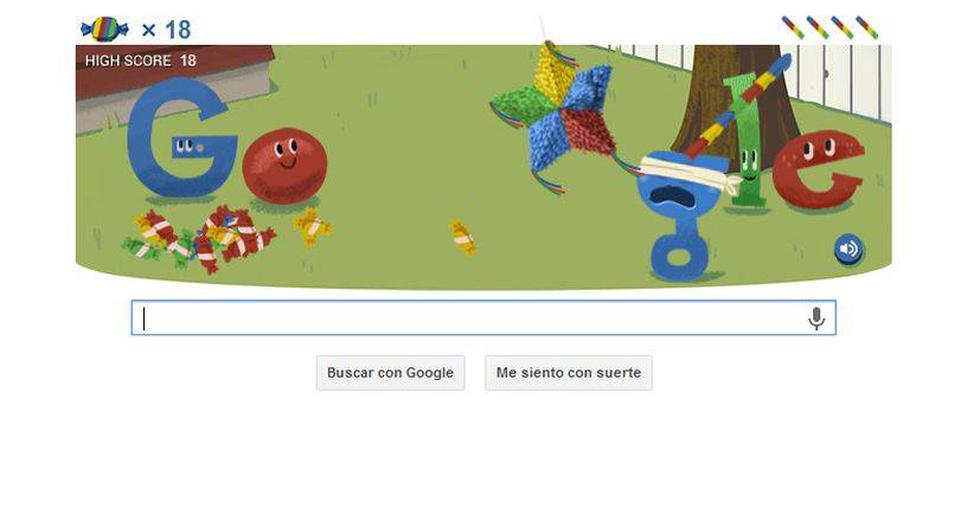 El 'doodle' en celebración de los 15 años del buscador. (Imagen: Google.com)