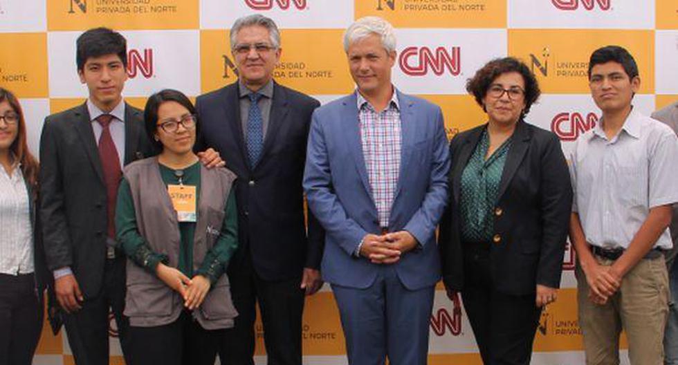 Estudiantes peruanos de periodismo viajarán en 2019 a Estados Unidos para ser capacitados en la sede central de la cadena CNN | Foto: UPN