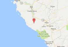 Perú: sismo de 4,3 grados sacudió Ica esta noche causando susto