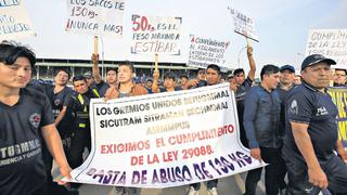 Trabajadores del Gran Mercado Mayorista de Lima inician paro