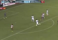 Christian Cueva eliminó 3 rivales para asistir en el gol del Sao Paulo por el Torneo Paulista