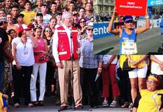PPK felicita a Ines Melchor por triunfo en maratón de Santiago
