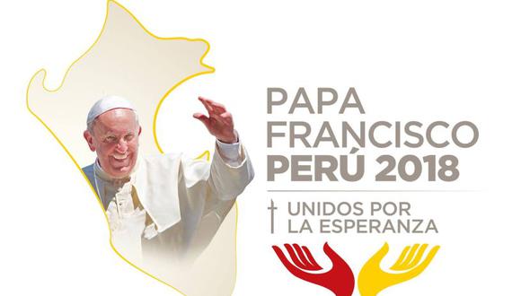 El fondo blanco de las manos representa la paz y la unión de ambas naciones por la llegada del Papa Francisco. (Facebook)