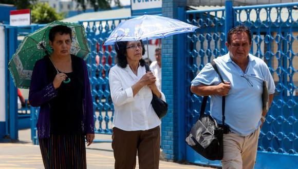 Lima continúa soportando altas temperaturas en marzo.(GEC)