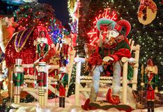 San Borja: exhiben adornos navideños de material reciclado