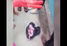 YouTube: encuentran a recién nacida en bolsa de basura | VIDEO