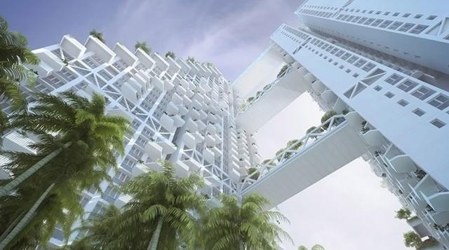 Sky Habitat: conoce este impresionante edificio en Singapur - 1