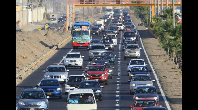 Ositrán: Estas son las carreteras con más tránsito a marzo - 1