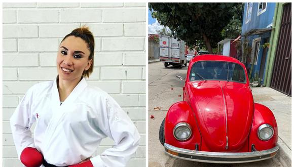 La atleta mexicana Xhunashi Caballero puso a la venta su ´vochito´para poder ir a Mundial de Karate en Dubái. (Foto: Instagram | xhuna_gpe)