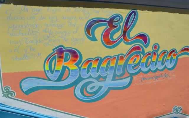 Mural en homenaje a "El bagrecico" de Francisco Izquierdo - 1