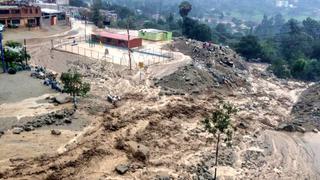 Huaico en Santa Eulalia: alcalde pide apoyo del Gobierno