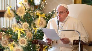 Papa desea una Navidad menos consumista ante dificultades por la pandemia del coronavirus