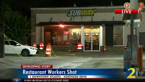 Un hombre de 36 años disparó contra dos trabajadoras de la cadena Subway, en Atlanta, matando a una e hiriendo gravemente a otra porque colocaron mucha mayonesa en su orden.
