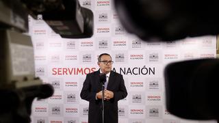 Alberto Otárola continúa ronda de diálogo con bancadas del Congreso