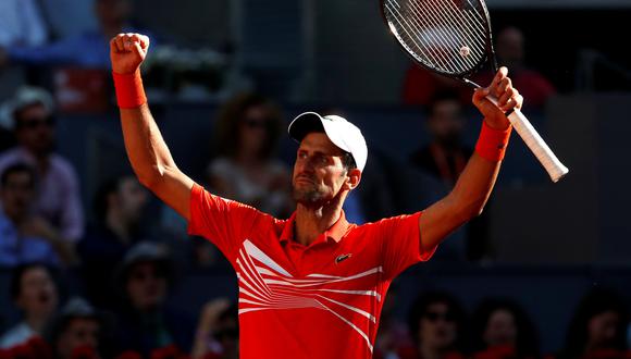 Djokovic venció a Thiem y avanzó a las finales del Masters 1000 de Madrid | VIDEO. (Video: YouTube / Foto: AFP)