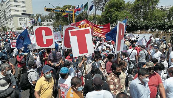 Sindicatos y colectivos solicitaron más de S/99 mil millones en negociaciones colectivas. (Foto: Renzo Salazar)