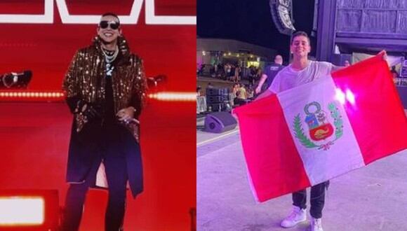 Patricio Quiñones recibió el saludo de Daddy Yankee en medio del concierto: “Goza el show con tu gente”. (Foto_ Instagram).