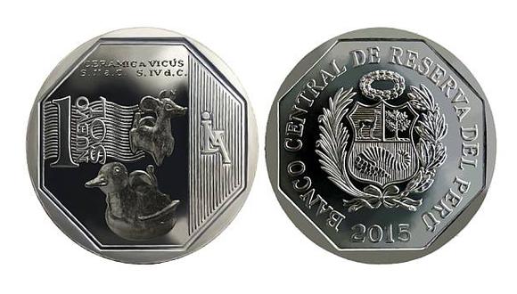 El BCR lanzó nueva moneda de S/.1 alusiva a la cerámica Vicús