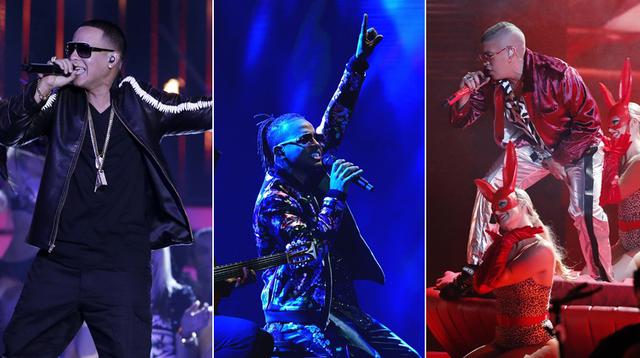 Daddy Yankee, Ozuna y Bad Bunny entre los nominados a los Premios Latin Billboard 2019. (Foto: Agencias)